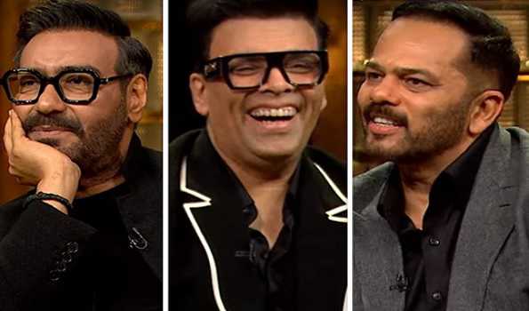 Kwk Karan Johar To Host Ajay Devgn Rohit Shetty In Next Episode