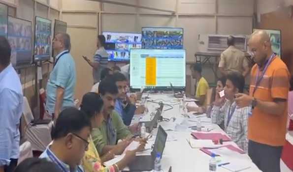 LS Polls Phase 6 39 13 Percent Voter Turnout Recorded Till 1 PM Across