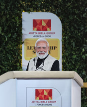 NEW DELHI, DEC 6 (UNI):- Prime Minister Narendra Modi Attends the Hindustan Times Leadership Summit 2025, In New Delhi on Saturday. UNI PHOTO- 116U
