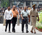 KOLKATA, JUNE 16 (UNI):- TMC National General Secretary Abhishek Banerjee appeared before the West Bengal CID at Bhavani Bhavan The questioning related to a controversial 'DJ' remark he made during the election campaign in Kolkata on Tuesday.  UNI PHOTO - S141U