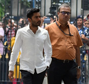 KOLKATA, JUNE 16 (UNI):- TMC National General Secretary Abhishek Banerjee appeared before the West Bengal CID at Bhavani Bhavan The questioning related to a controversial 'DJ' remark he made during the election campaign in Kolkata on Tuesday.  UNI PHOTO - S142U