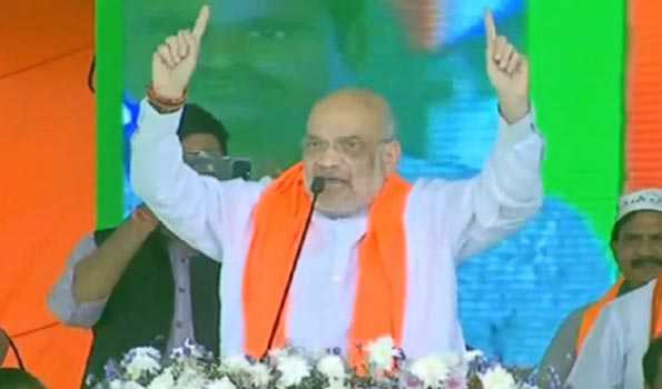 Amit Shah Urges Voters To Give BJP A Strong Mandate In Telangana