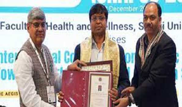 Hockey India president Dilip Tirkey honoured with Ph.D. in Sports Science