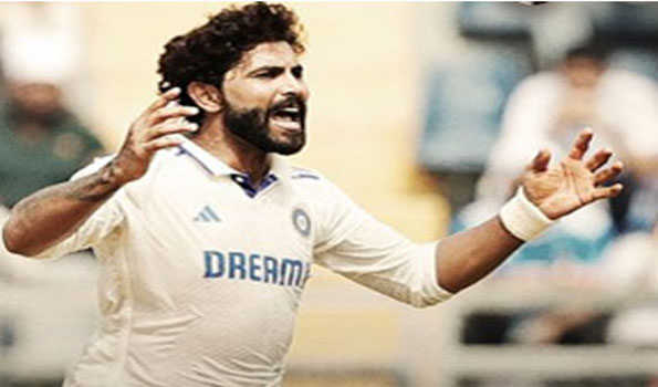 Jadeja becomes fifth highest wicket-taker for India in Tests