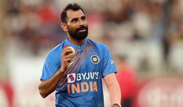 Shami wins praise for making successful return from injury