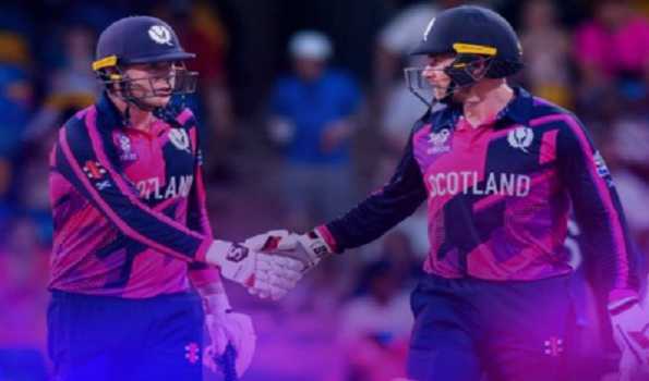 T20 WC: Berrington-Leask Partnership Leads Scotland To Historic Victory ...