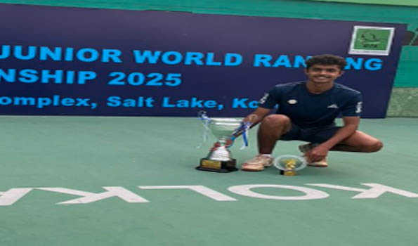 Arjun Rathi wins ITF Jr World Ranking Tennis in Kolkata