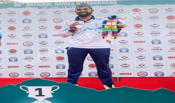 Tiger Division soldier wins bronze in archery at Uttrakhand National Games