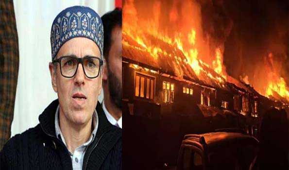 JK: CM Omar saddened over fire incident at Sonamarg