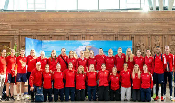 England Women Team arrive in Bhubaneswar ahead of FIH Pro League matches