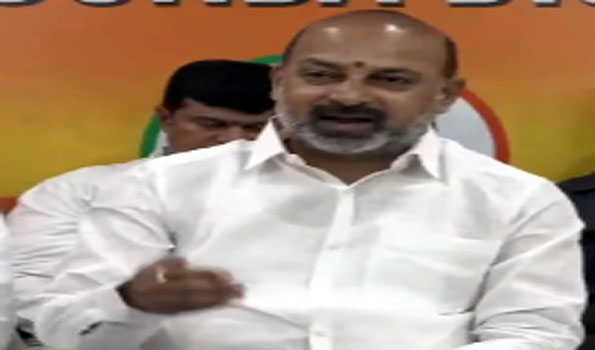 Union Minister Bandi Sanjay Kumar criticises Congress over Muslims adding to BC list