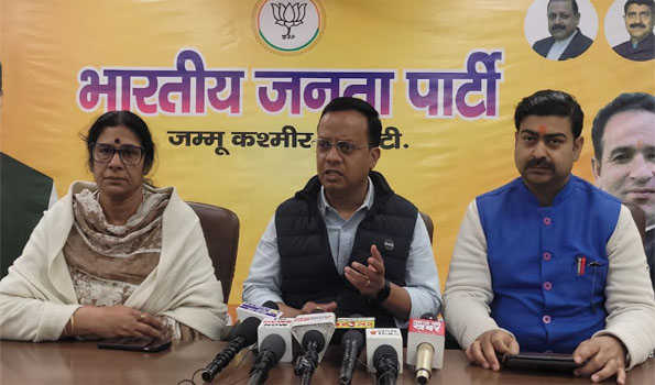 Congress leaders desperate to gain public sympathy: J&K BJP