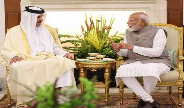 India, Qatar elevate ties to Strategic Partnership, ink five MoUs, during PM Modi-Qatar Amir talks