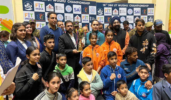 J&K UT Wushu Championship: Jammu District wins overall trophy