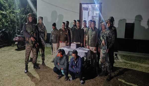 Two held with drugs in Manipur