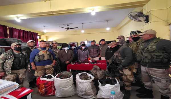 Security personnel launch massive combing operations in Manipur valley