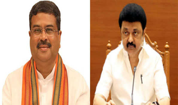 Rise above political differences & stop viewing NEP with myopic vision: Pradhan tells Stalin