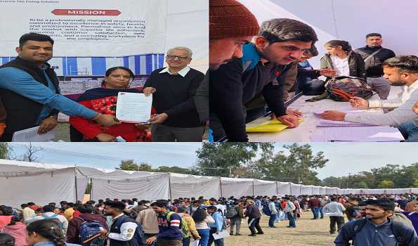 Over 1100 aspirants get placement letters at Kathua Job Fair