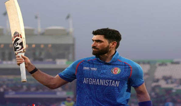 Zadran's 177 powers Afghanistan to 325/7, Eng 147/4 in 25 overs