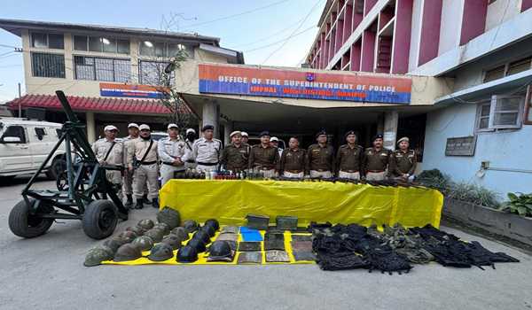 Manipur: 104 weapons deposited, dateline to lay down arms ends