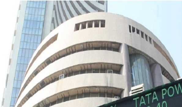 Sensex ends flat at 76,612.43