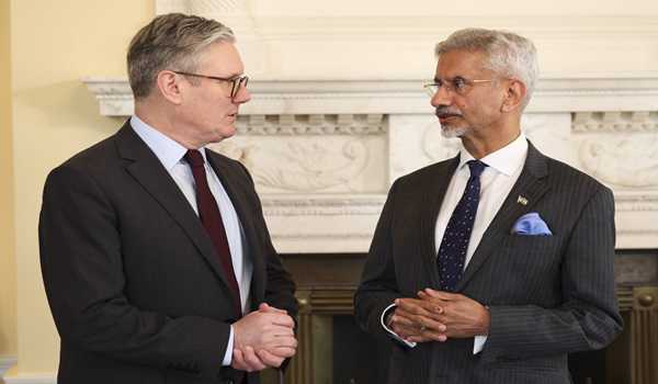 EAM Jaishankar calls on UK PM Starmer, holds talks with FS David Lammy