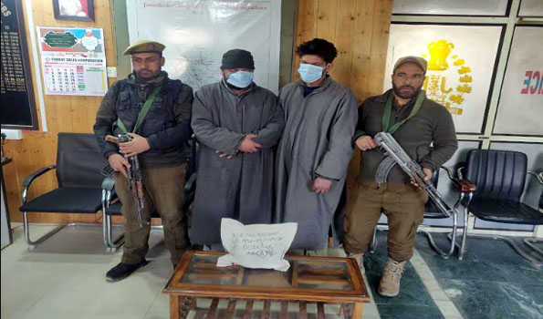 J&K Police arrest drug peddler with 1.75 Kgs of Charas in Anantnag