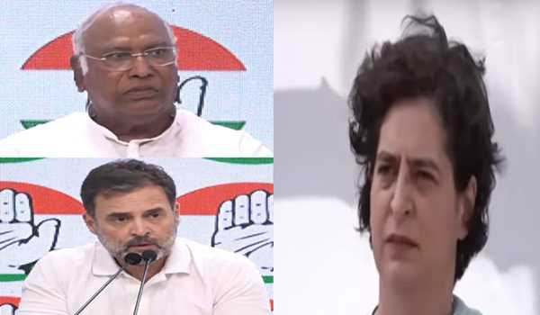 Kharge, Rahul, Priyanka greet women on International Women's Day