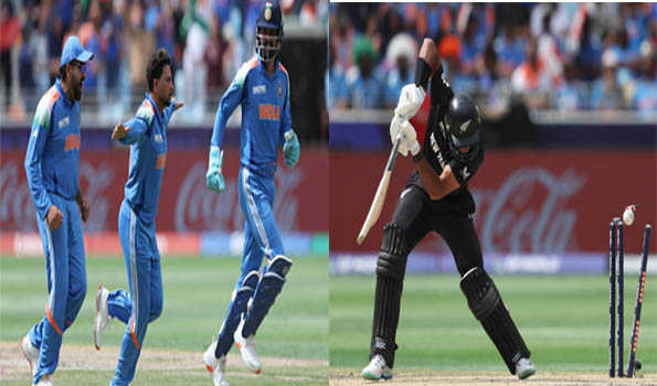 New Zealand post 251/7 in 50 overs against India