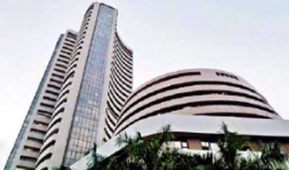 Sensex falls 72.56 pts