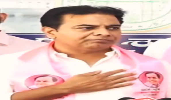 KTR slams Telangana Governor's speech, calls it 'Congress press meet'