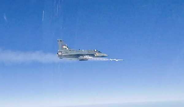 Tejas LCA MK1 test-fires air-to-air Astra missile beyond visual range