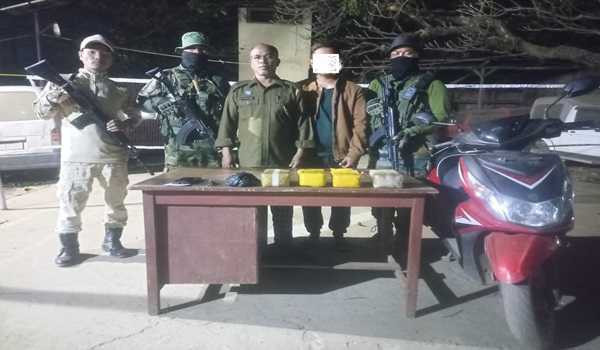 Three including Myanmar citizens nabbed with drugs in Manipur