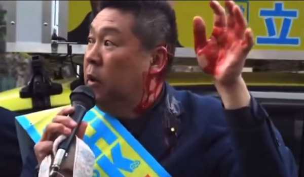 Japan's NHK Party leader Tachibana attacked in Tokyo