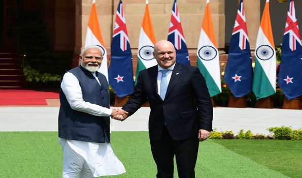 PM Modi, New Zealand PM Luxon hold talks, re-launching FTA negotiations, security on agenda