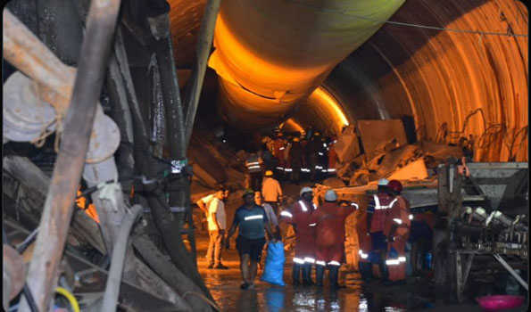 Rescue teams working round-the-clock in SLBC tunnel operation