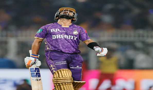 KKR post competitive 174/8 against RCB in IPL 2025 Opener