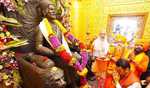 Maha: CM inaugurates Chhatrapati Shivaji Maharaj temple in Thane