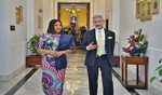 EAM Jaishankar meets with visiting Commonwealth Secretary General-elect  Shirley Botchwey