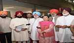 Punjab Congress MLAs protest outside assembly over arrest of farmer leaders