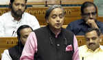 Govt has burdened common man with high GST rates: Tharoor