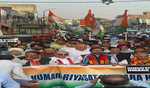 Statehood Restoration: Karra, Mir led J&K Congress hits streets in Jammu