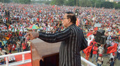KOLKATA, APR 20 (UNI):- CPI (M) State Secretary and Politburo Member Md Salim addresses gathering during CITU , AiKS AIAWU and PBUS organized meeting at Brigade Parade Ground in Kolkata on Sunday. UNI PHOTO-63U KOLKATA, APR 20 (UNI):- CPI (M) State Secretary and Politburo Member Md Salim addresses gathering during CITU , AiKS AIAWU and PBUS organized meeting at Brigade Parade Ground in Kolkata on Sunday. UNI PHOTO-63U