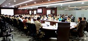 AHMEDABAD, JULY 15 (UNI) Ahmedabad Police Commissioner G S Malik with Police inspectors, ACP , DCP, DIG, IG, of various Police stations of Ahmedabad take part in Crime Conference at Police Commissioner office in Ahmedabad on Tuesday.UNI PHOTO - 85U AHMEDABAD, JULY 15 (UNI) Ahmedabad Police Commissioner G S Malik with Police inspectors, ACP , DCP, DIG, IG, of various Police stations of Ahmedabad take part in Crime Conference at Police Commissioner office in Ahmedabad on Tuesday.UNI PHOTO - 85U