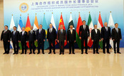 TIANJIN, JULY 15 (UNI):- External Affairs Minister S Jaishankar poses for group photograph with Foreign Ministers during the SCO Council of Foreign Ministers Meeting, in Tianjin, China on Tuesday. UNI PHOTO101U TIANJIN, JULY 15 (UNI):- External Affairs Minister S Jaishankar poses for group photograph with Foreign Ministers during the SCO Council of Foreign Ministers Meeting, in Tianjin, China on Tuesday. UNI PHOTO101U