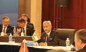 TIANJIN, JULY 15 (UNI):- External Affairs Minister S Jaishankar during SCO Council of Foreign Ministers Meeting in Tianjin, China on Tuesday. UNI PHOTO103U TIANJIN, JULY 15 (UNI):- External Affairs Minister S Jaishankar during SCO Council of Foreign Ministers Meeting in Tianjin, China on Tuesday. UNI PHOTO103U