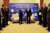 TIANJIN, JULY 15 (UNI):- External Affairs Minister S Jaishankar meeting with his Russian counterpart Sergey Lavrov, in Tianjin, China on Tuesday. UNI PHOTO105U TIANJIN, JULY 15 (UNI):- External Affairs Minister S Jaishankar meeting with his Russian counterpart Sergey Lavrov, in Tianjin, China on Tuesday. UNI PHOTO105U